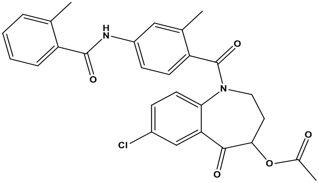 Tolvaptan Acetate 5-Oxo Analog